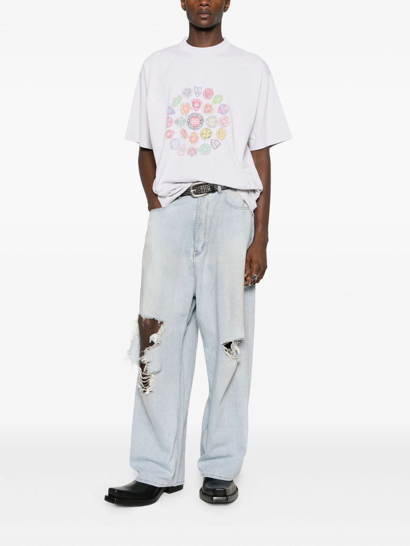 BALENCIAGA Balenciaga Ripped-detailing Jeans outlook