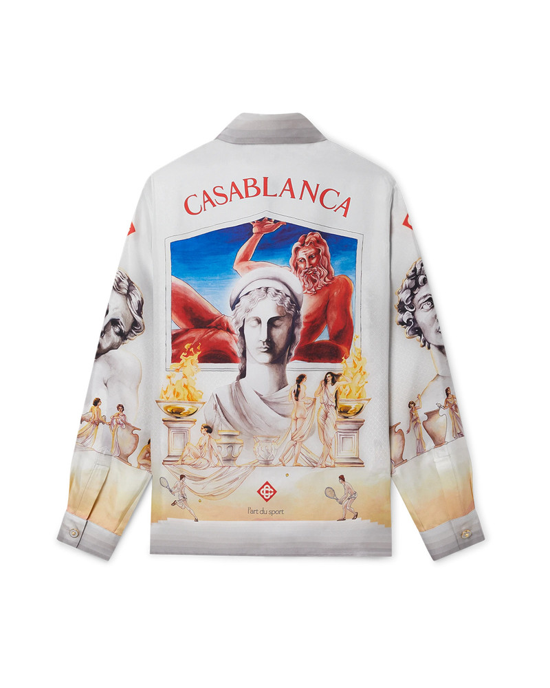 CASABLANCA Le Theatre Silk Shirt | Casablanca Paris outlook