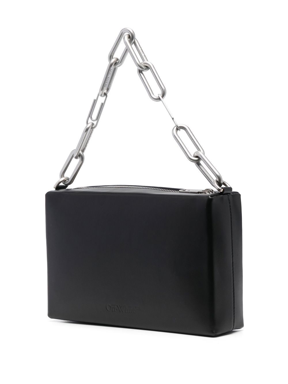 logo-studded shoulder bag - 3