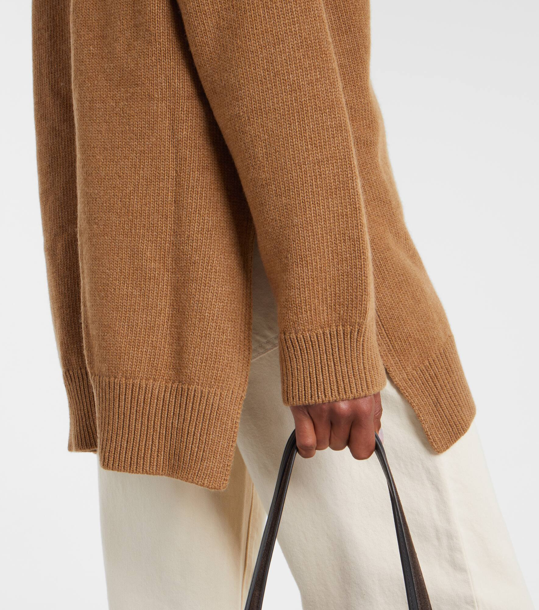 Loletta wool and cashmere turtleneck sweater - 5