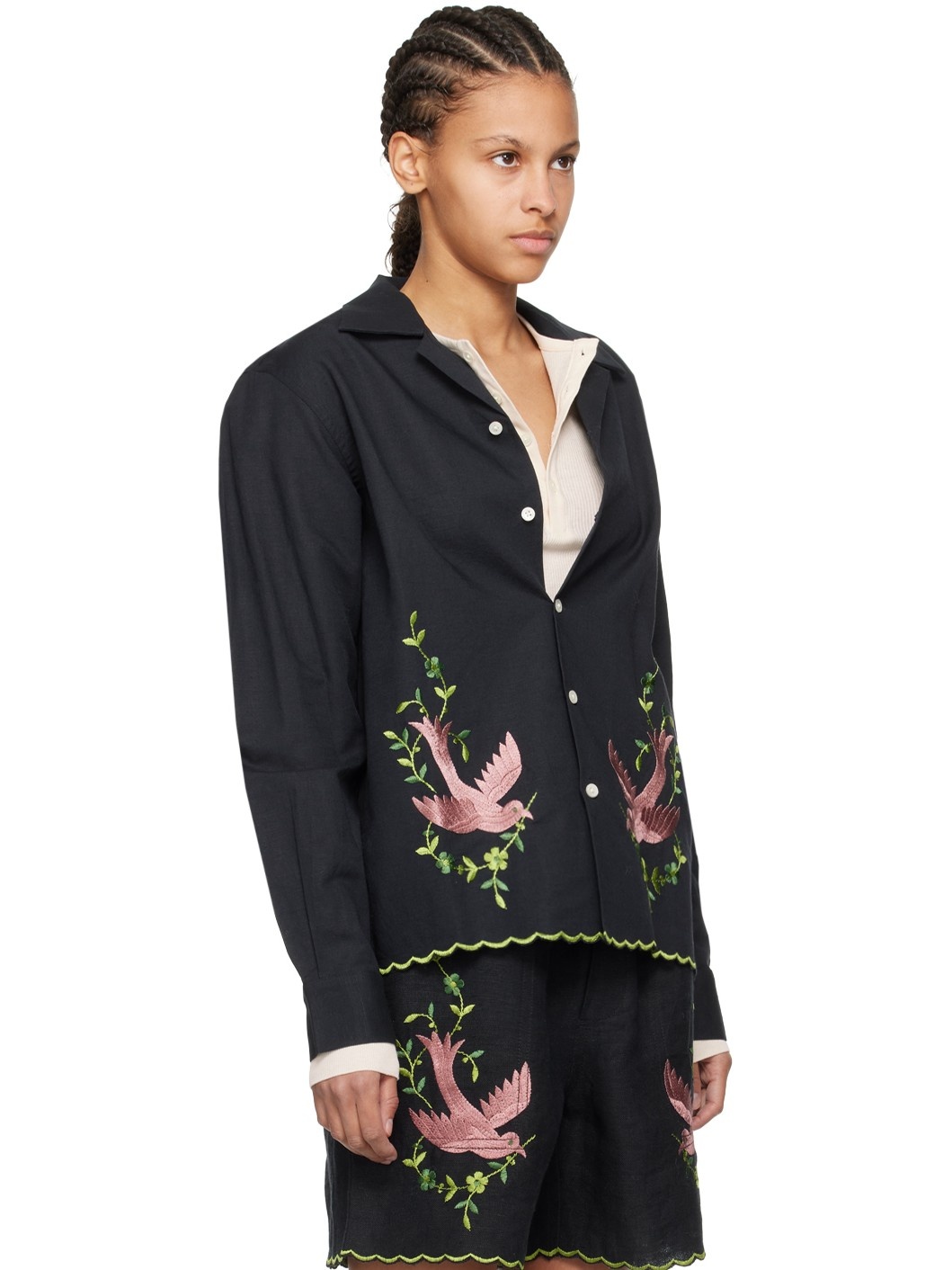 Black Rosefinch Shirt - 2