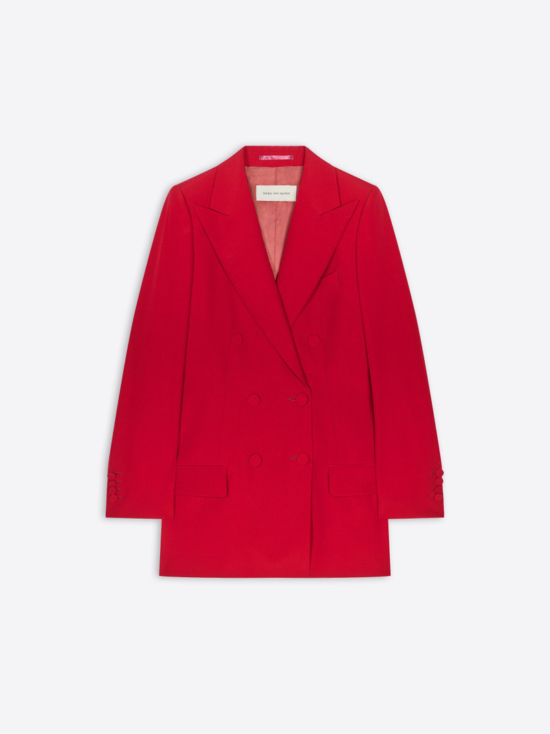 FITTED WOOL BLAZER - 1