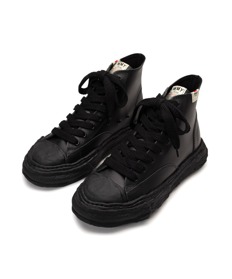 "PETERSON23" OG Sole Leather High-top Sneaker 25
