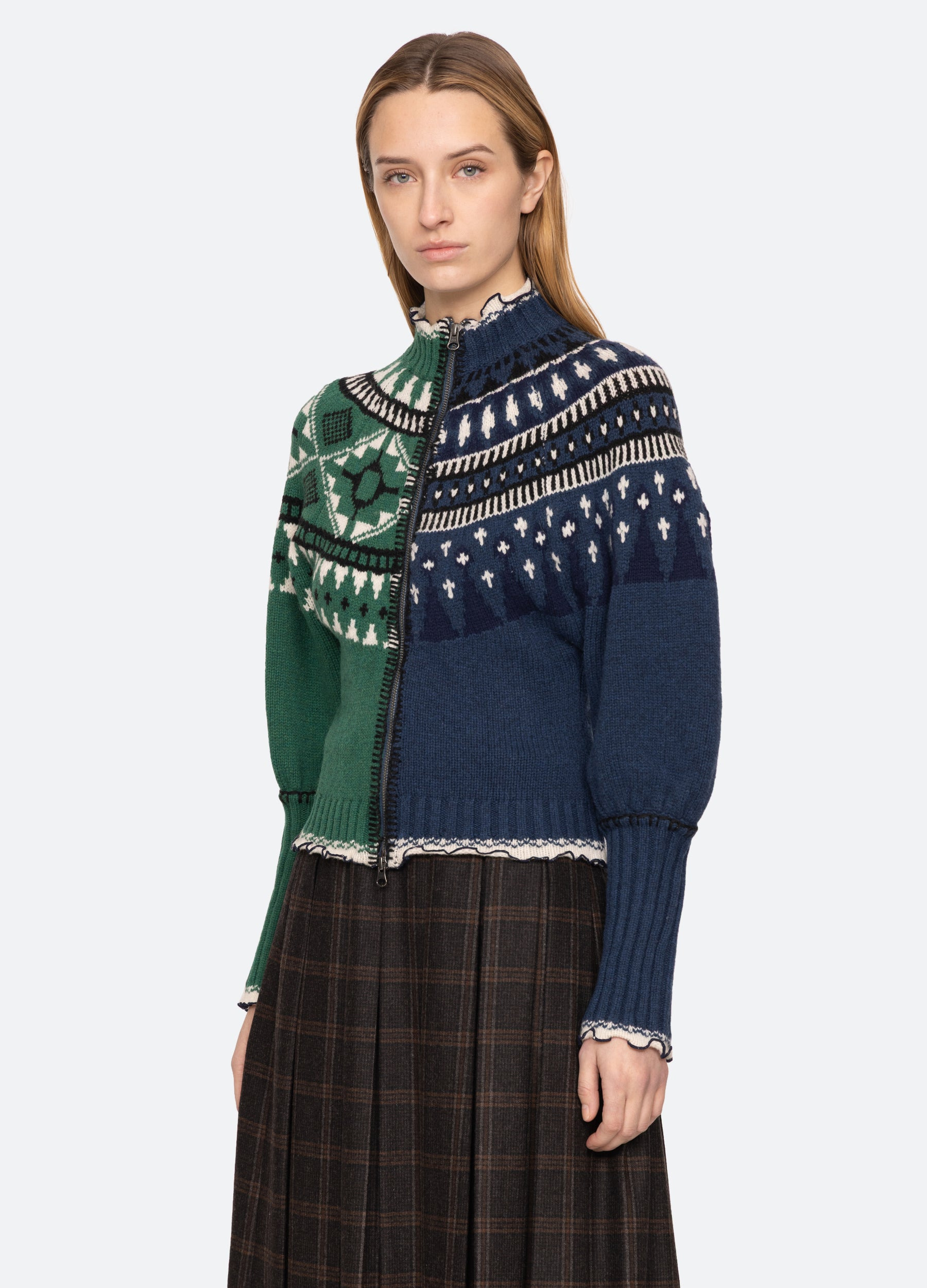 Linea Zip Front Cardigan - 6