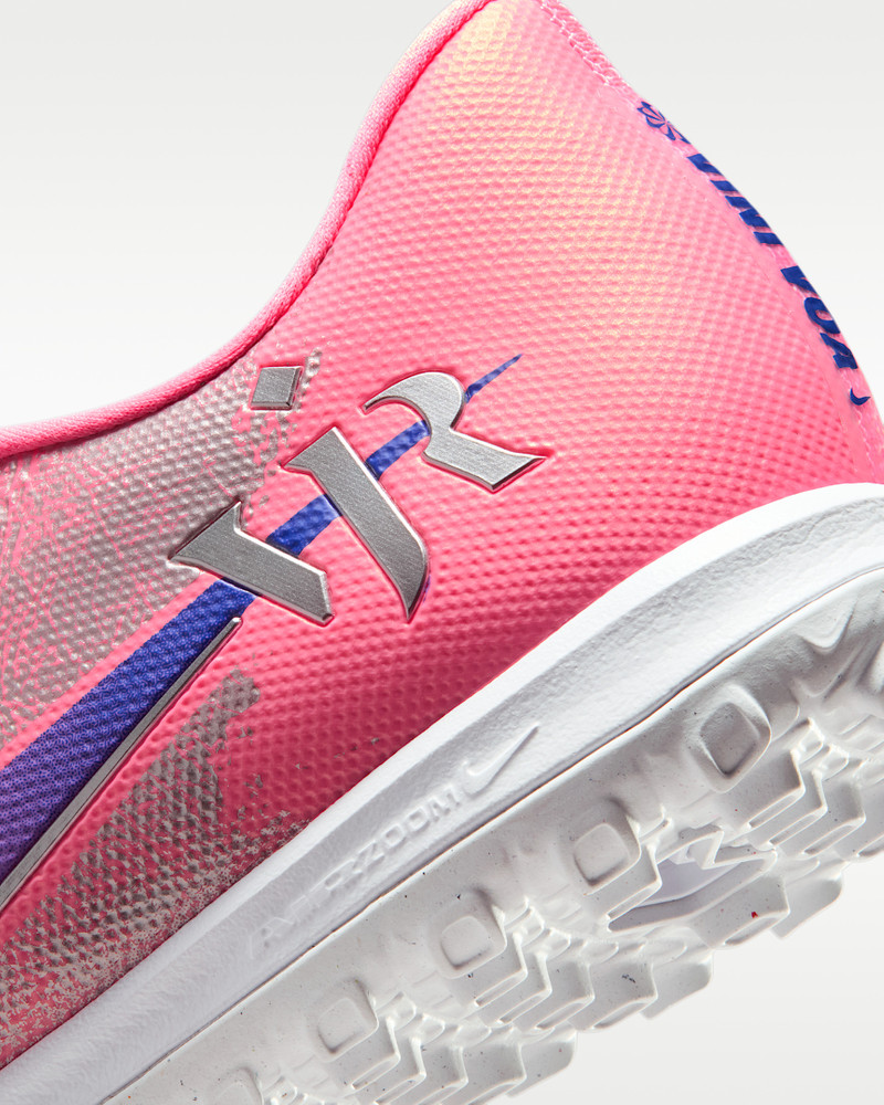 Nike Mercurial Vapor 16 Academy "Vini Jr." Turf Low-Top Soccer Shoes 8