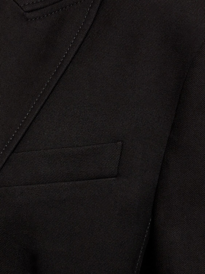 Drill contour cotton blazer - 3