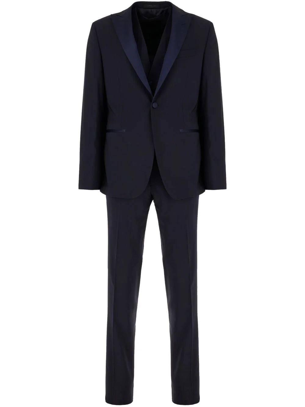 shawl lapel suit - 1