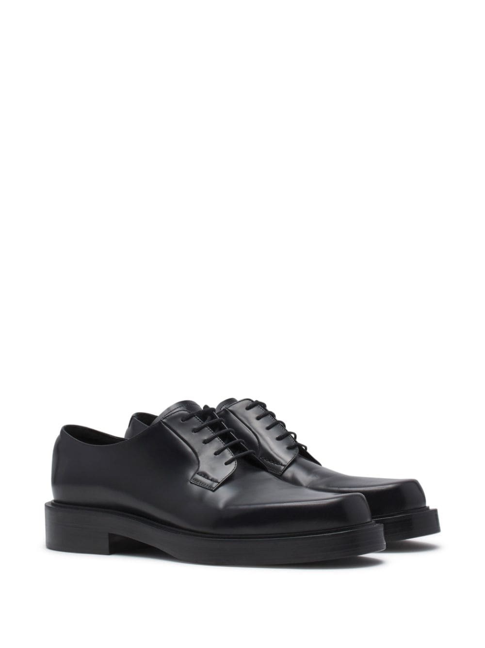 leather derby shoes - 2