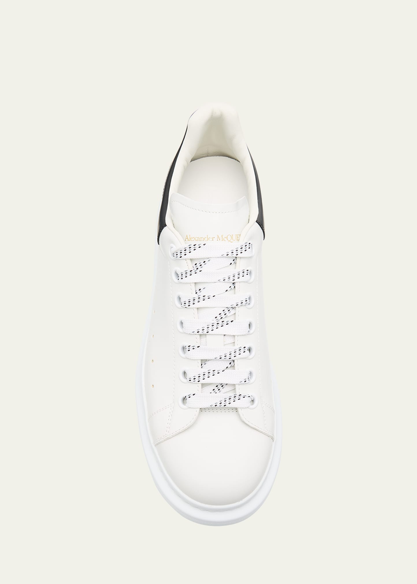 Men's Larry Leather Oversized Low-Top Sneakers - 5