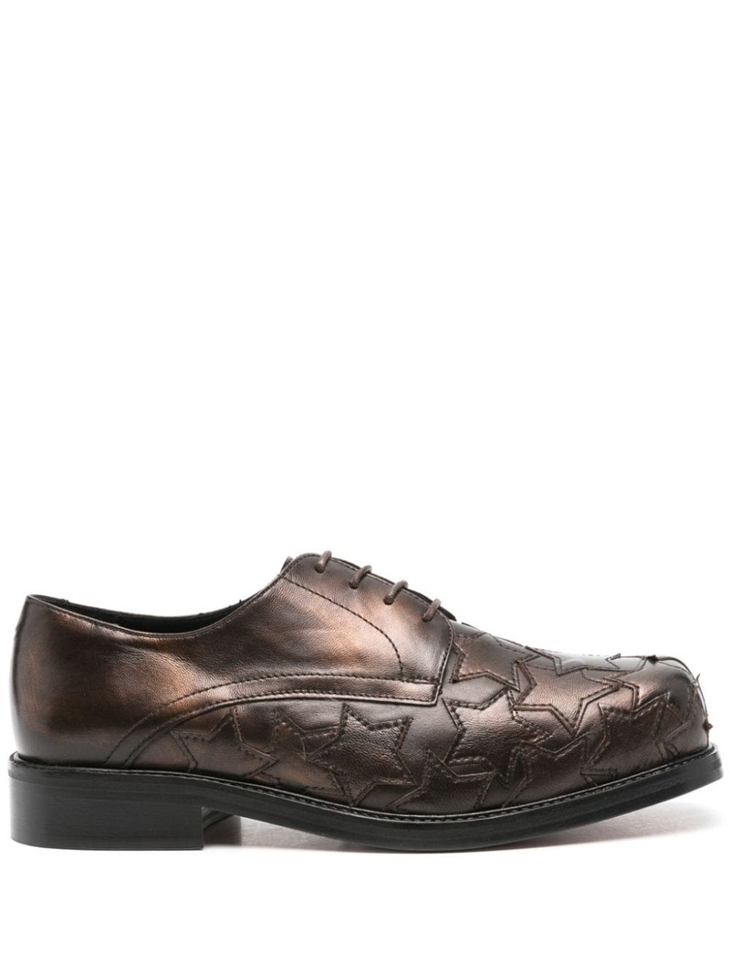 star square-toe derby shoes 1