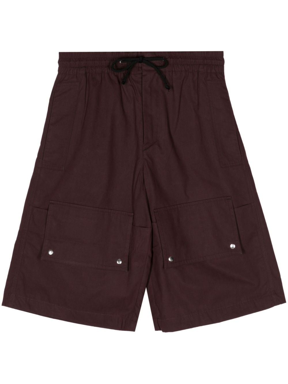 organic cotton drawstring shorts - 1