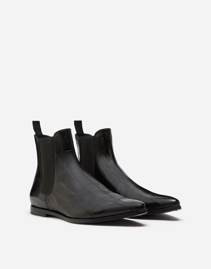 Eel skin chelsea boots - 2