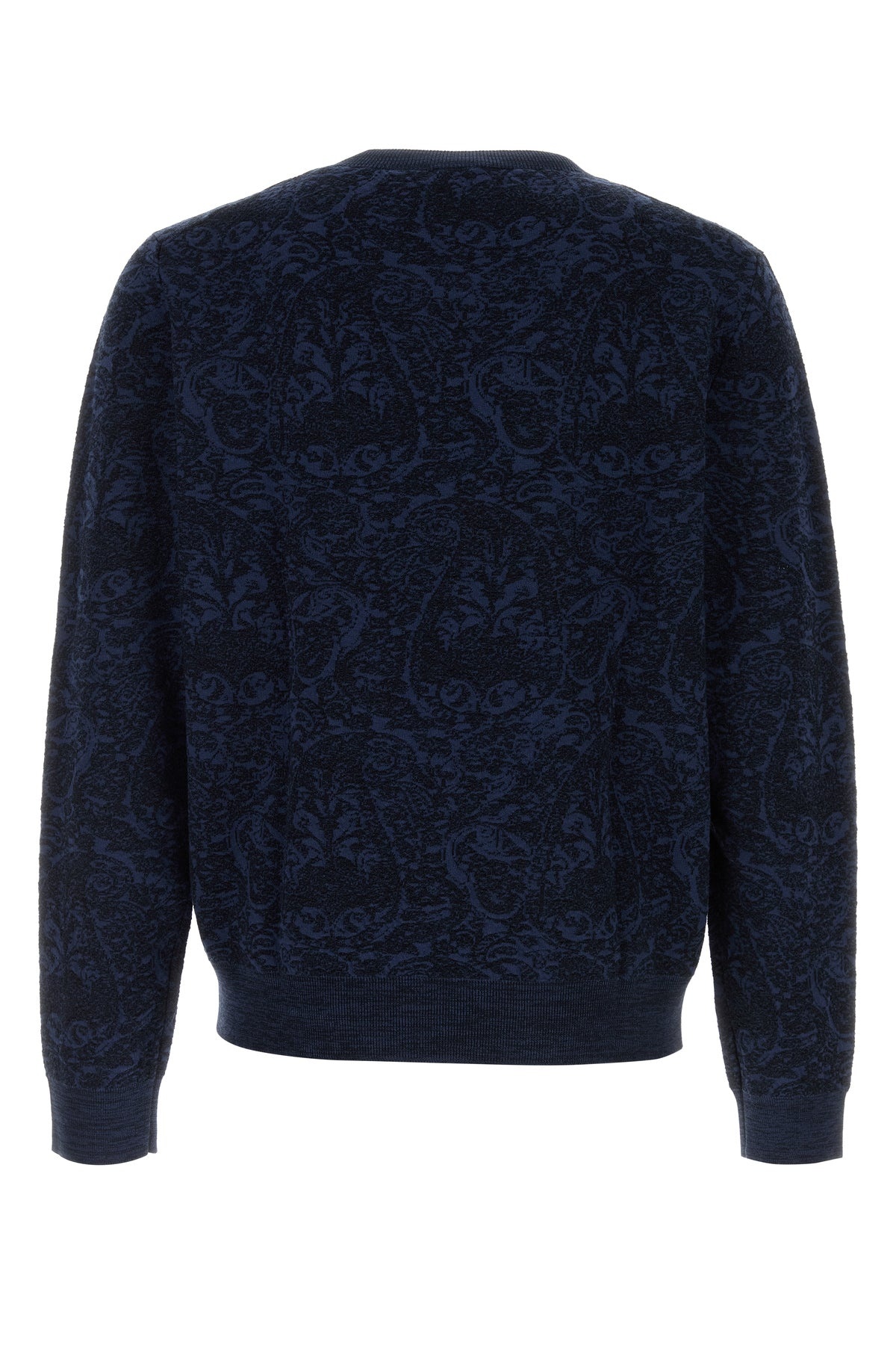 Embroidered cotton blend sweater - 2