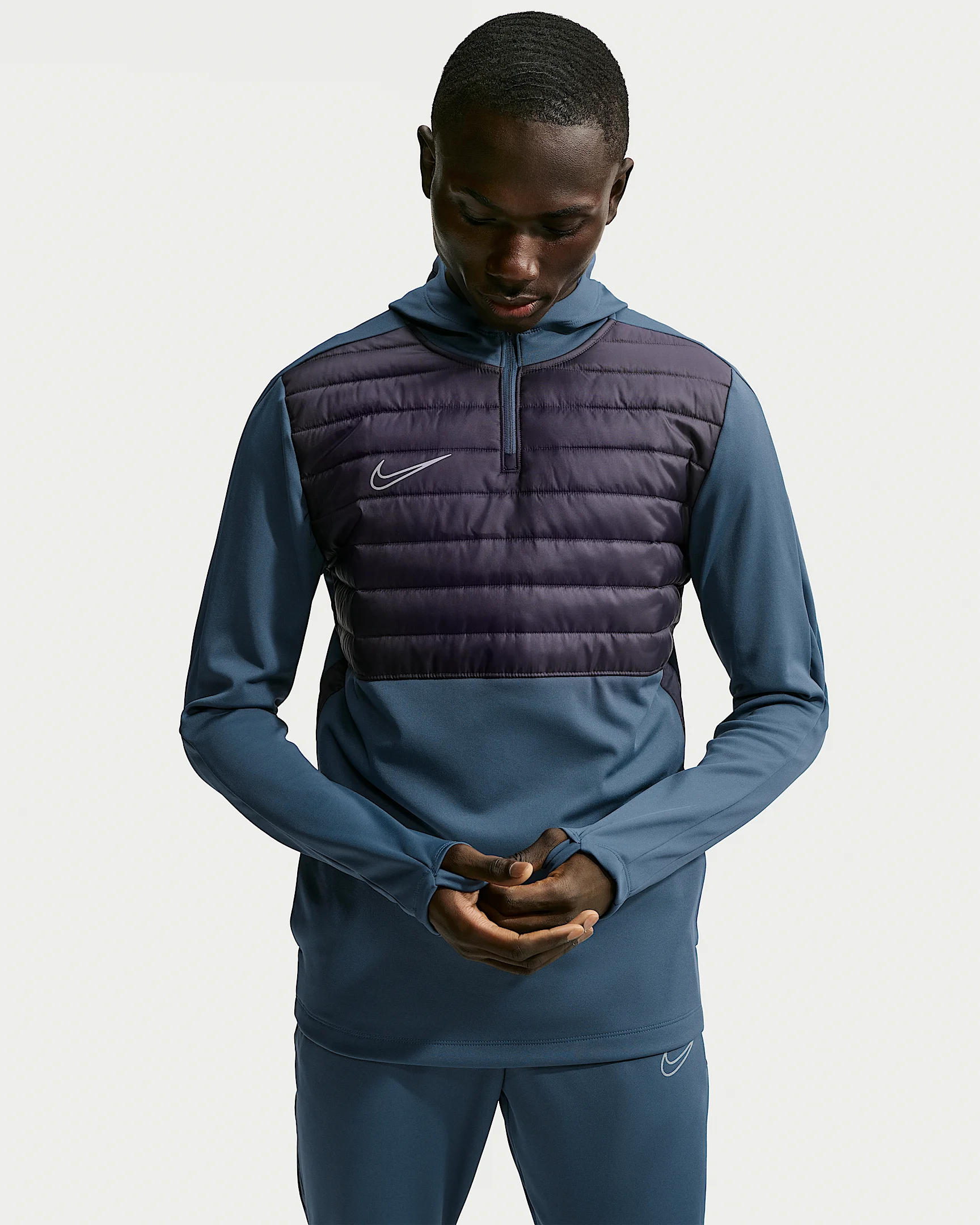 Nike Academy Winter Warrior Men's Therma-FIT Soccer Drill Top - 1