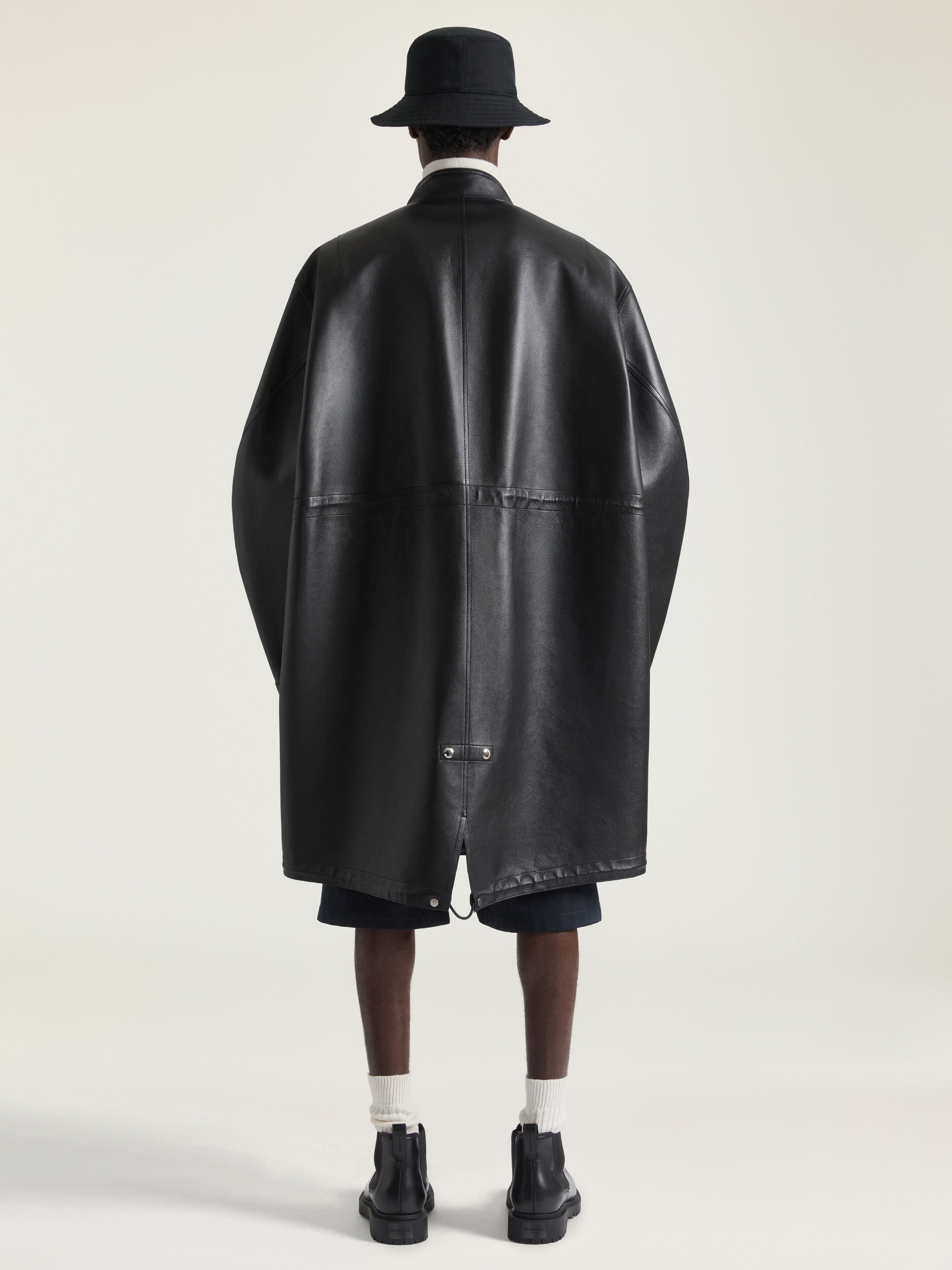 PARKA IN LEATHER - 3