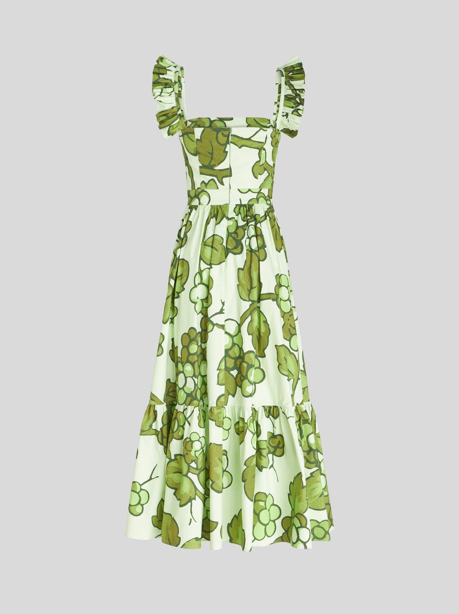 LONG DRESS WITH BERRY PRINT - 5