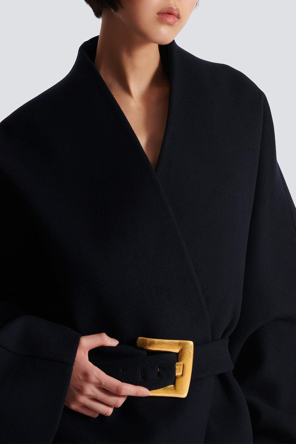 Belted Wrap Coat - 4