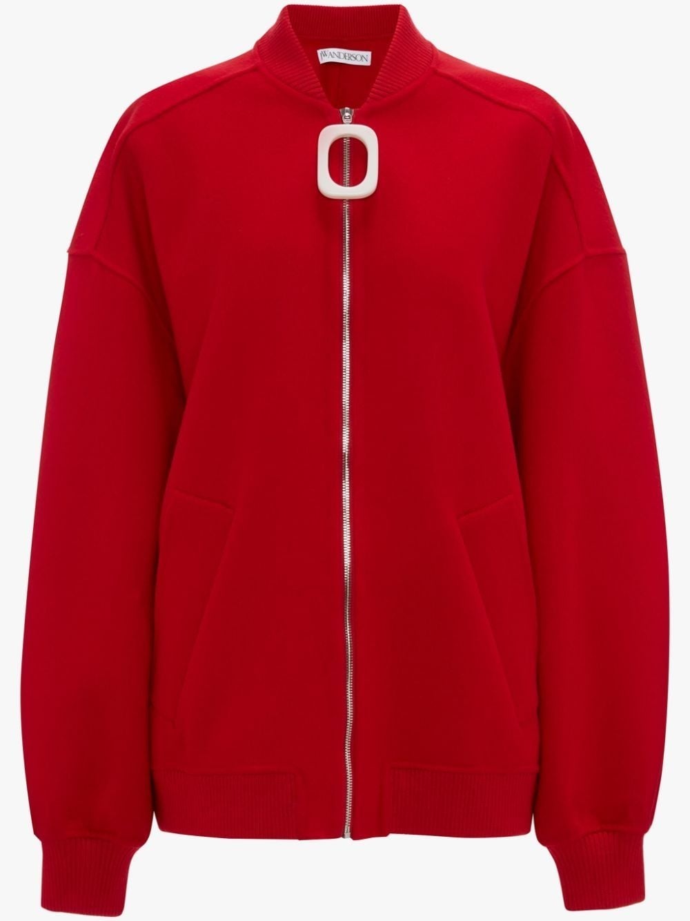 zip-front bomber jacket - 1