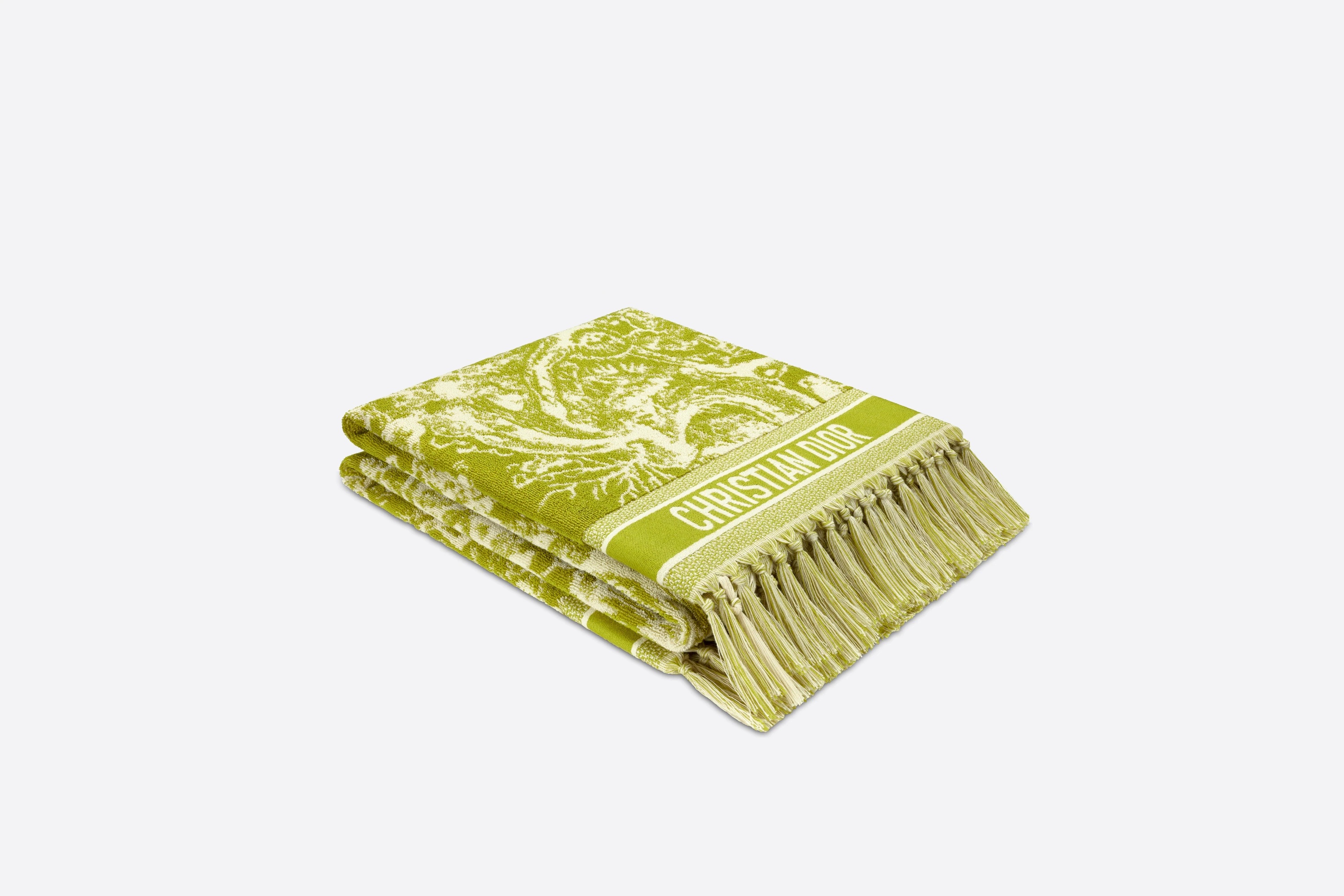 Toile de Jouy Reverse Towel - 4