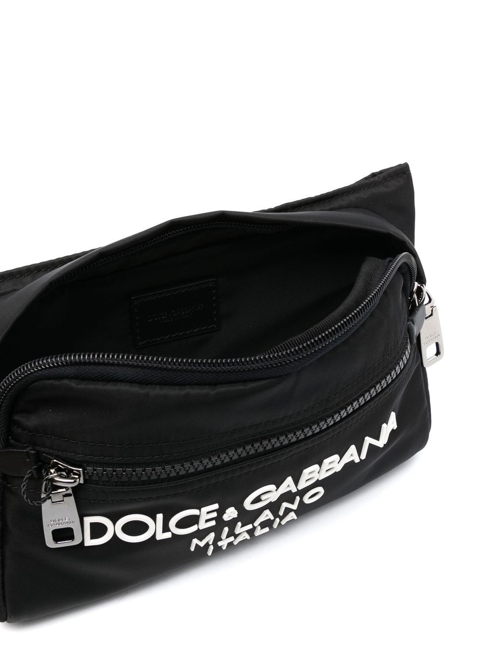 embossed-logo belt bag - 5