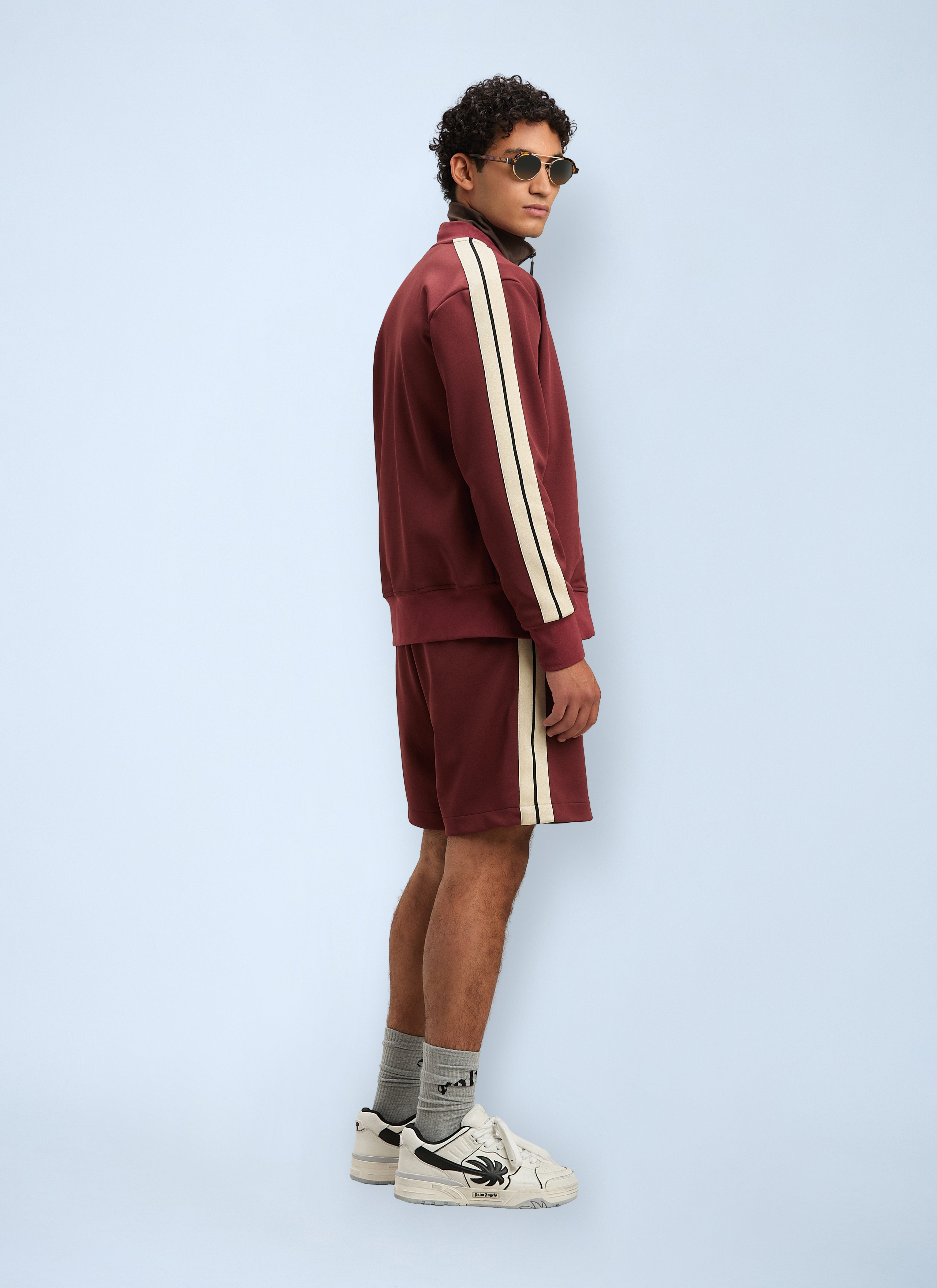 Palm Angels Men Logo Motif Track Jacket - 2