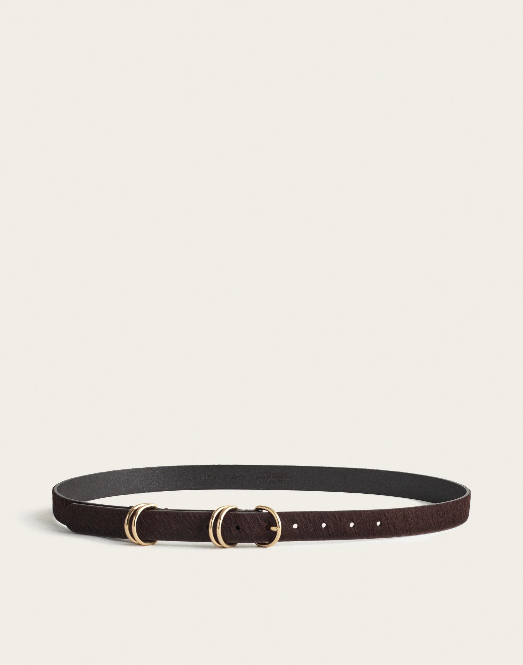 Double D-Ring Belt - 1