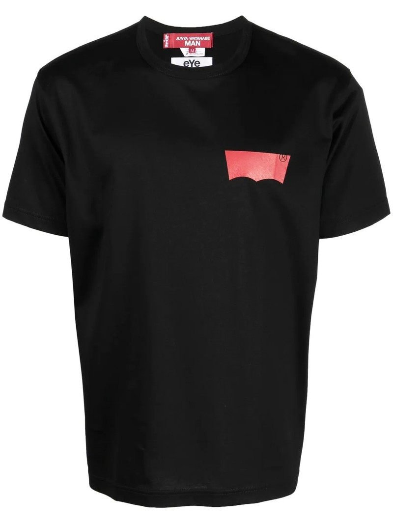 logo-print T-shirt 1