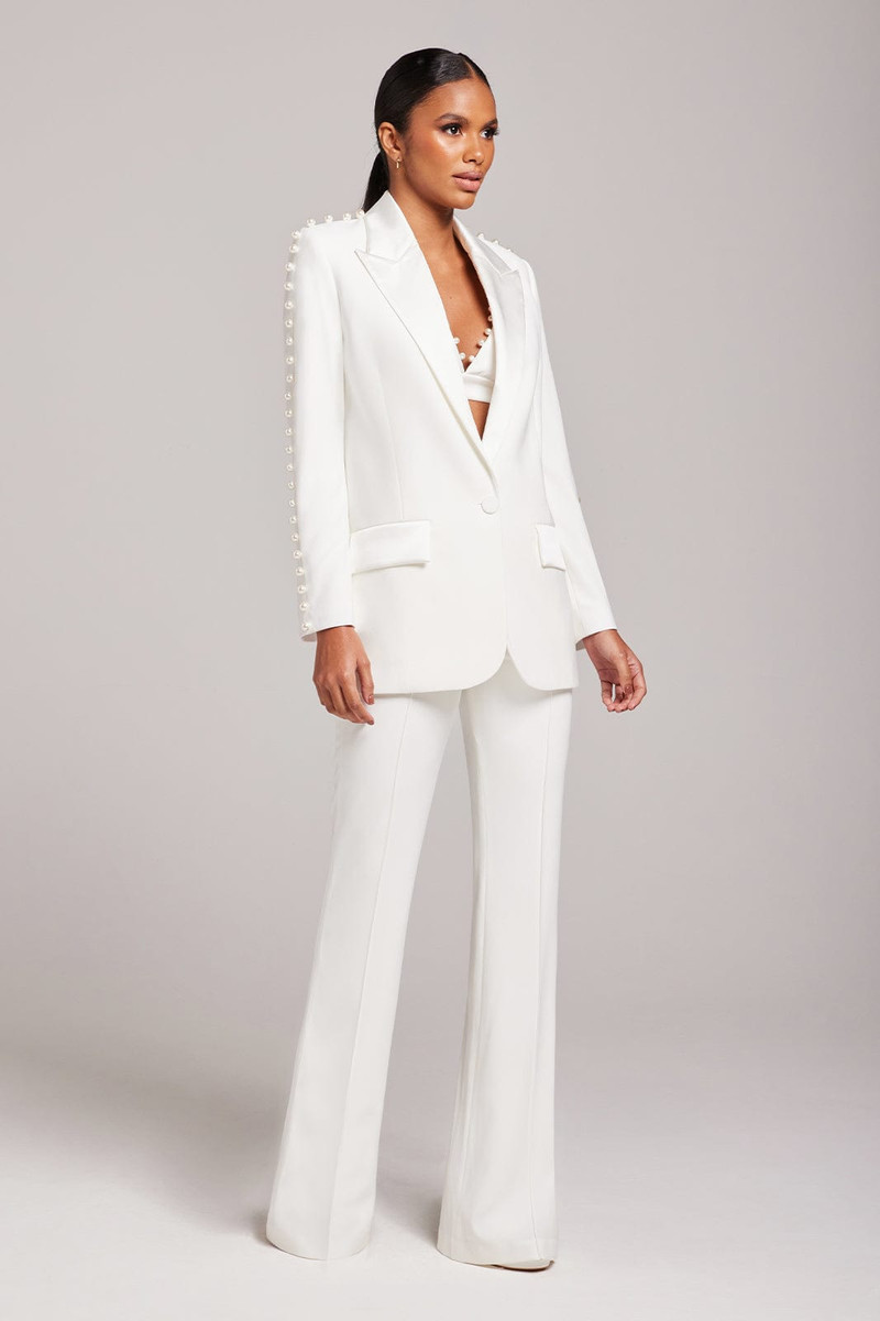 Charlotte White Blazer 1