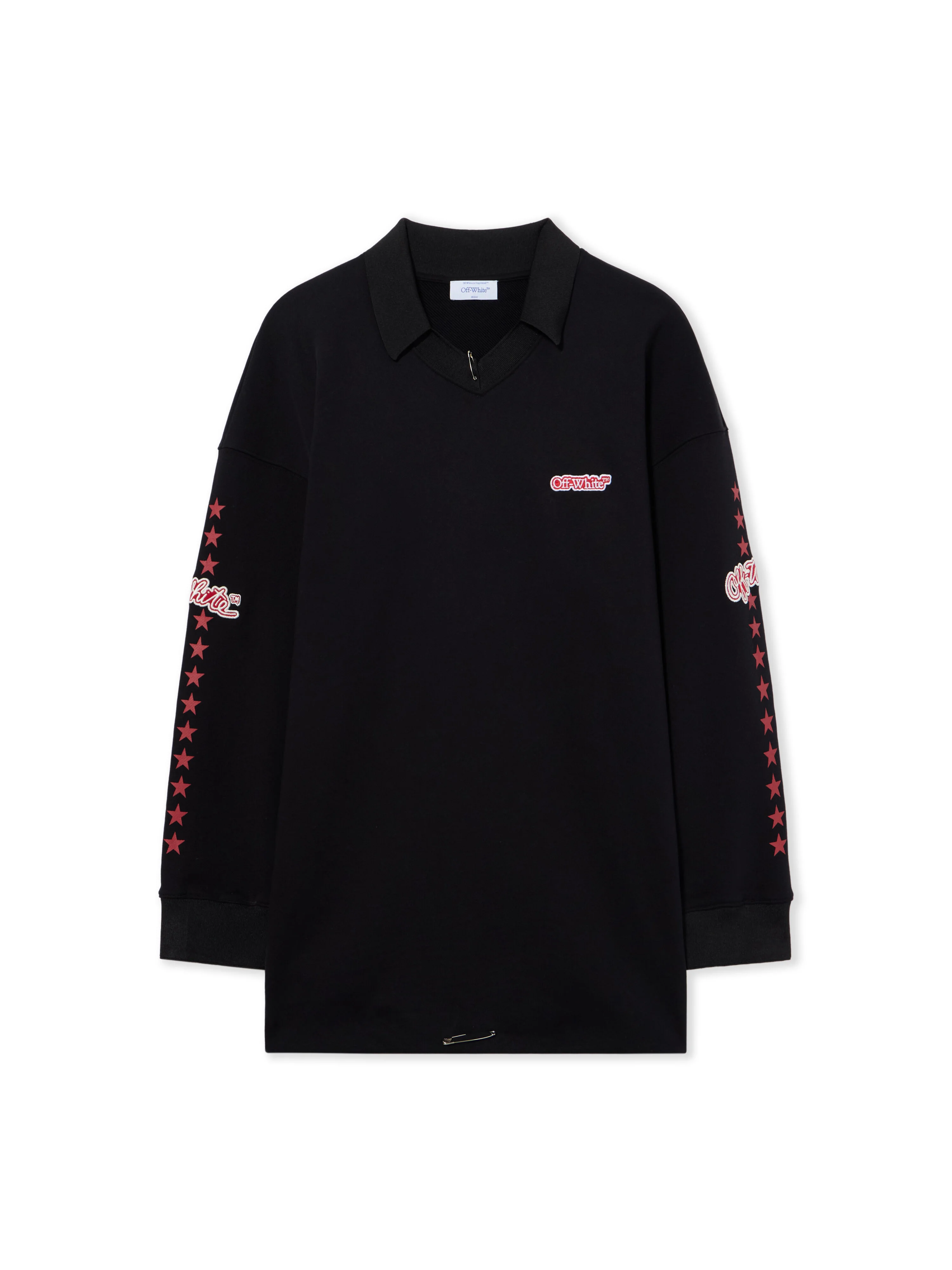 Off White Star Polo Sweatdress - 1