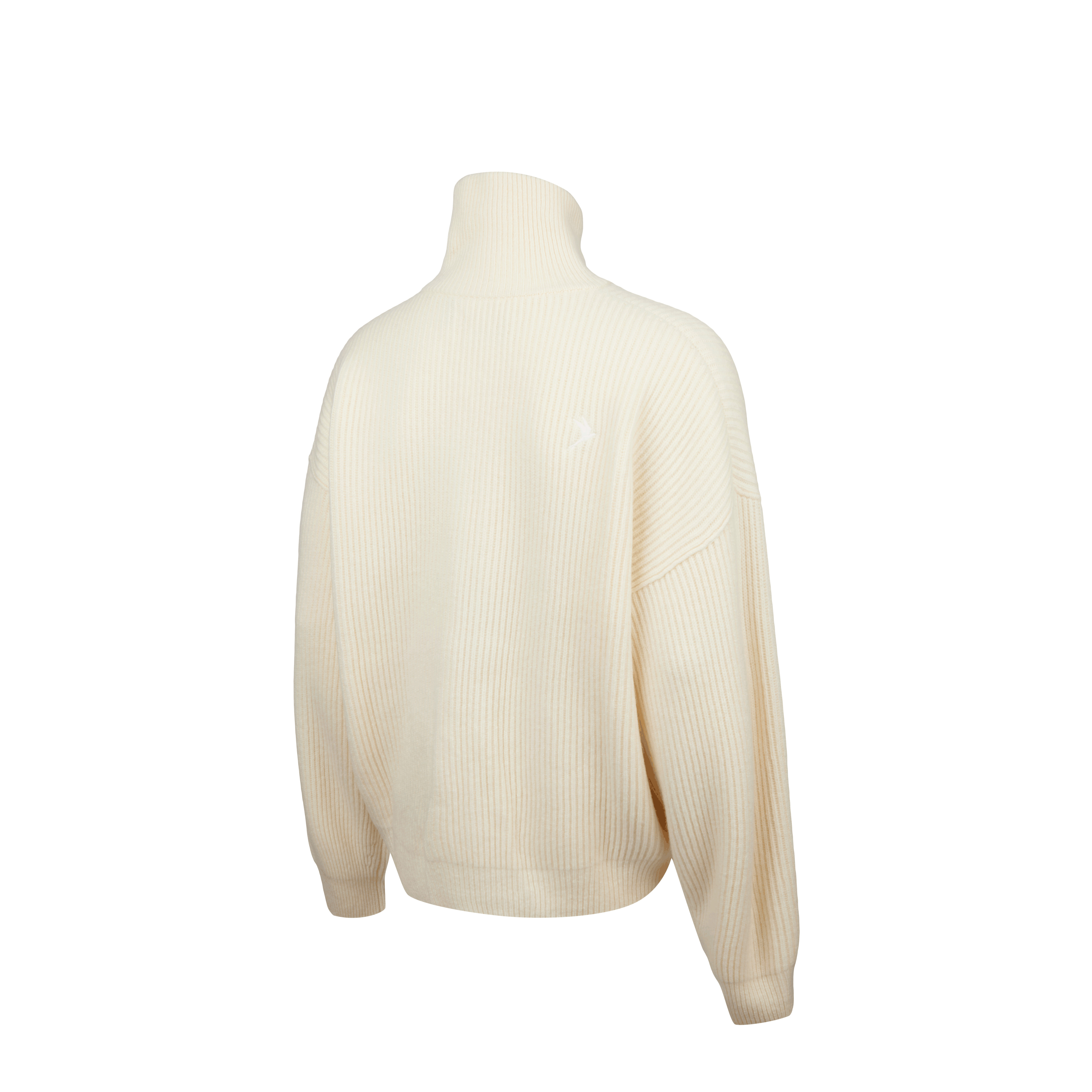Vonarstræti Zipped Wool Sweater (Unisex) - 9