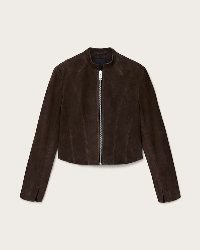 SADLER FITTED SUEDE JACKET 1