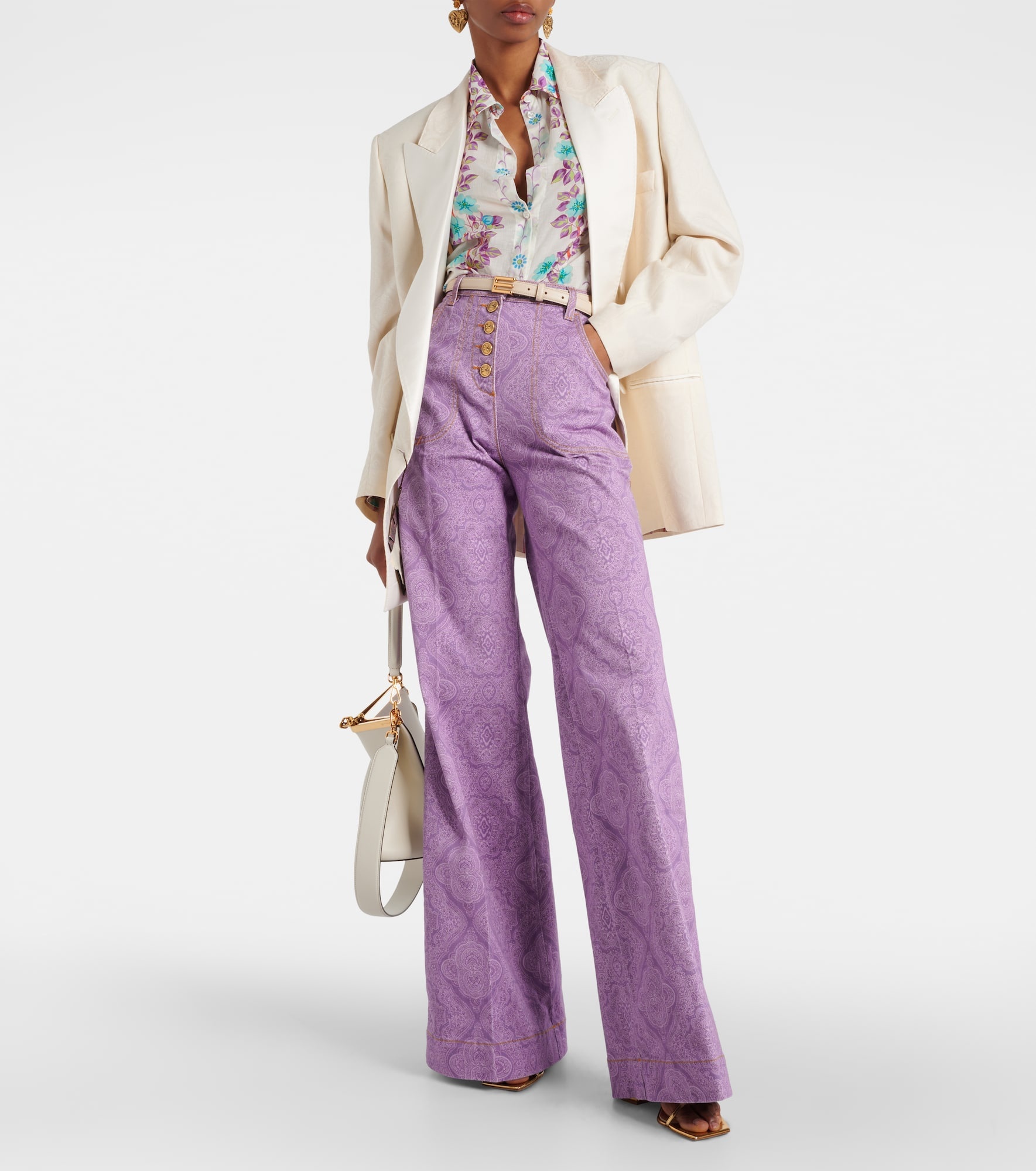 Floral cotton shirt - 2