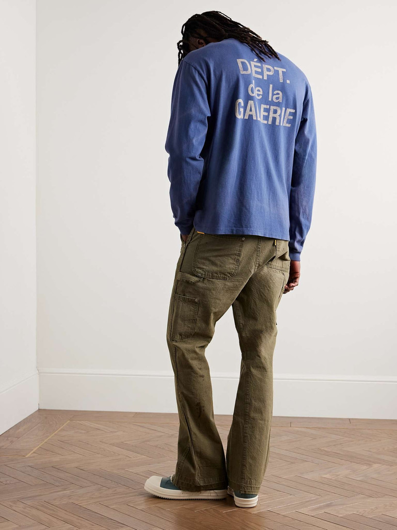 GALLERY DEPT. French Logo-Print Tie-Dyed Cotton-Jersey T-Shirt outlook