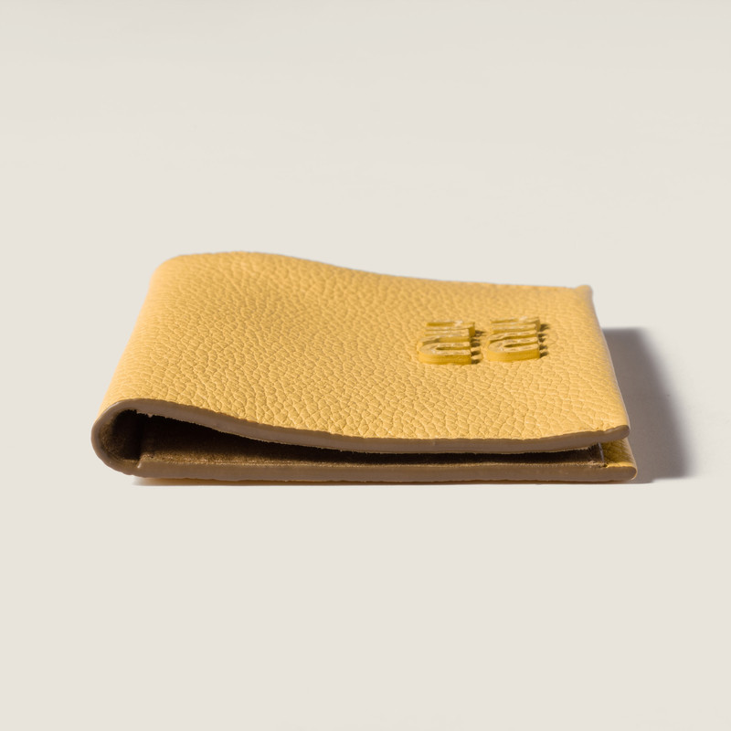 Miu Miu Leather card holder outlook