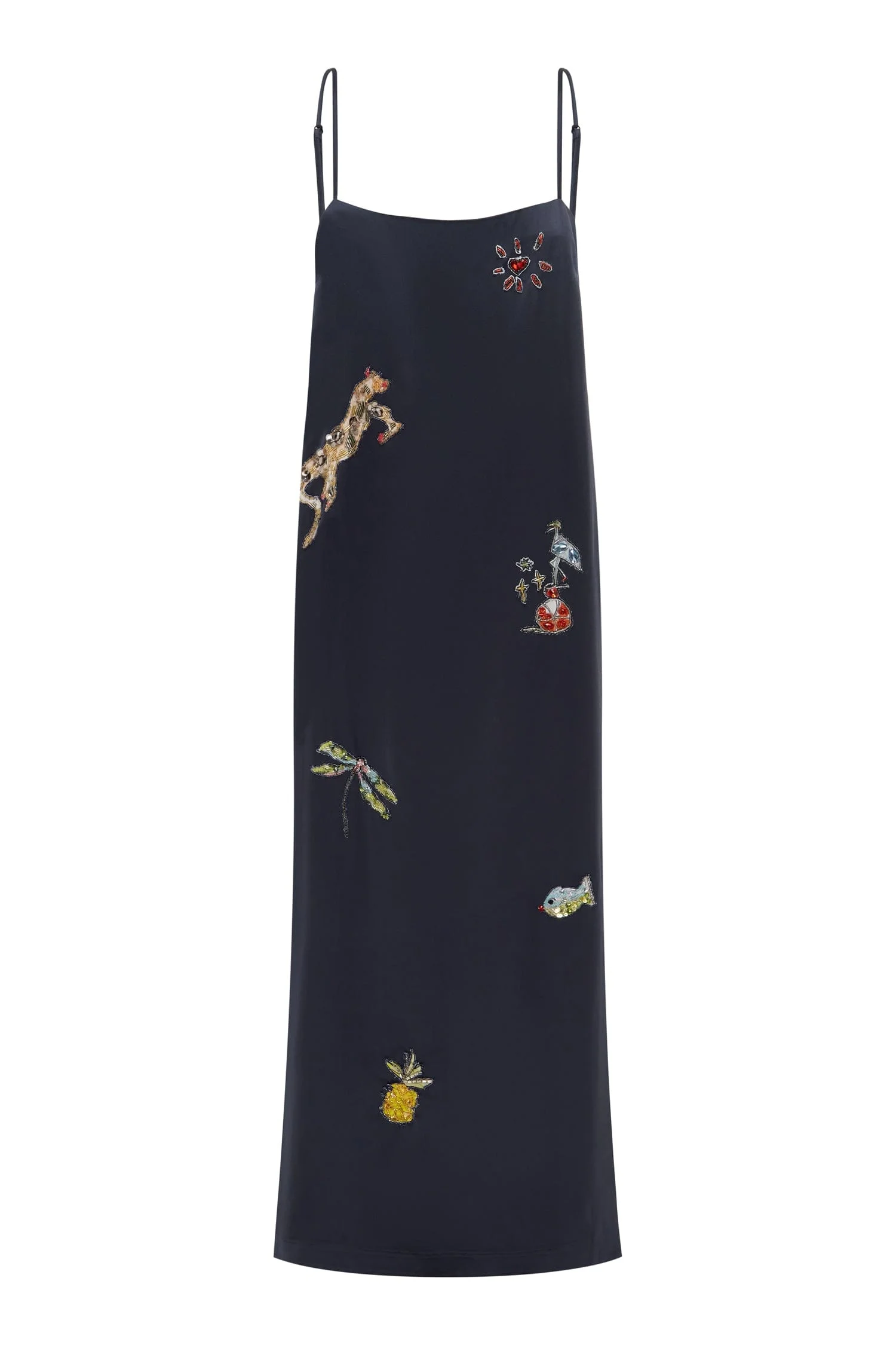 Fontaine Slip Midi Dress - 1