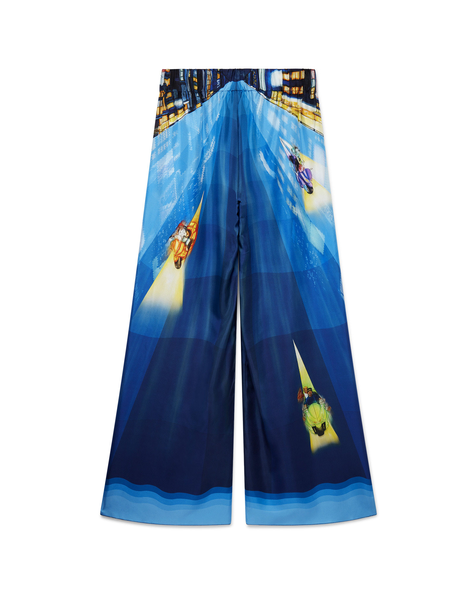 Tokyo Nights Silk Trousers - 2