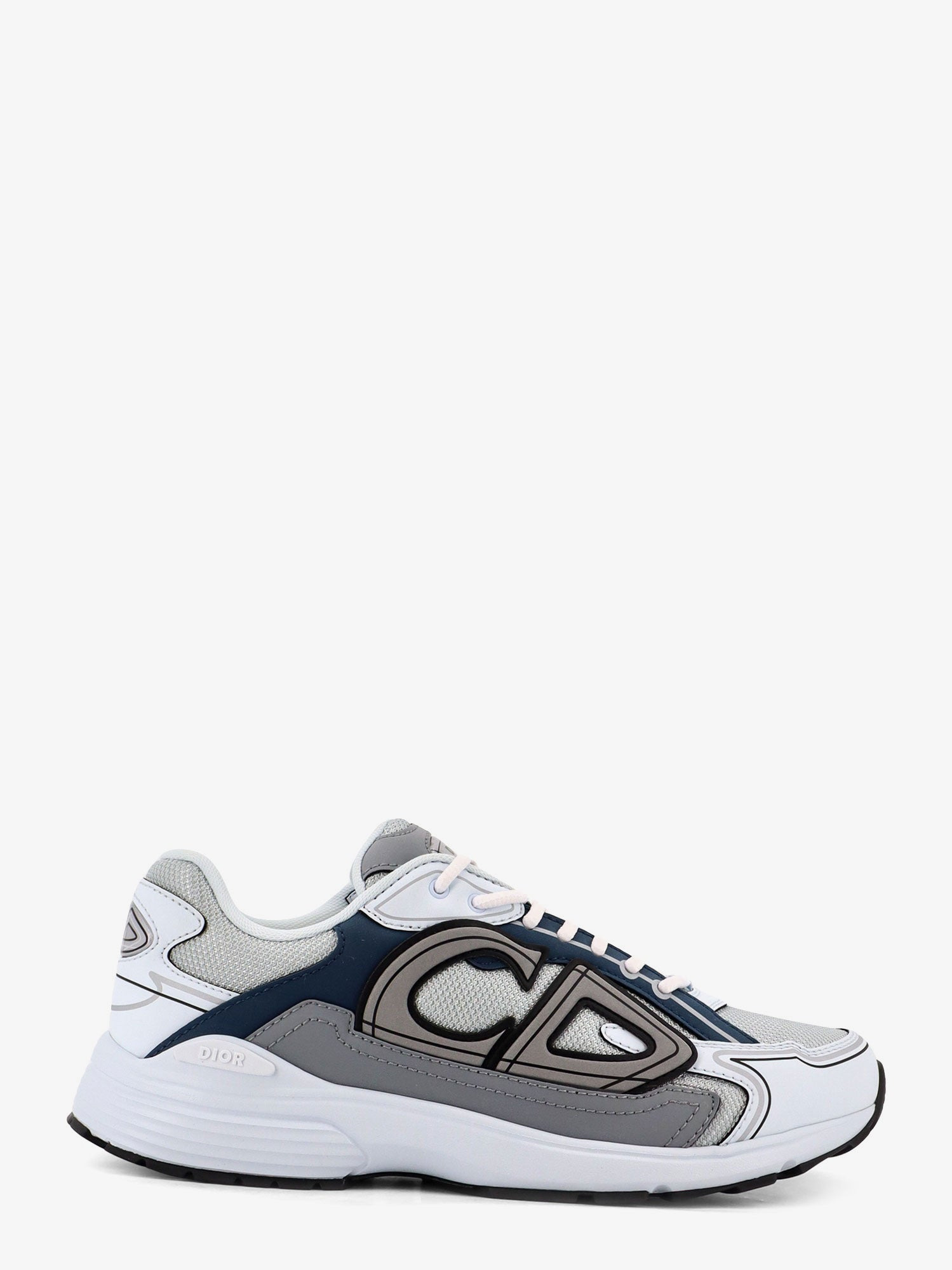 Dior B30 Count Low-Top Leather And Mesh Sneakers - 1