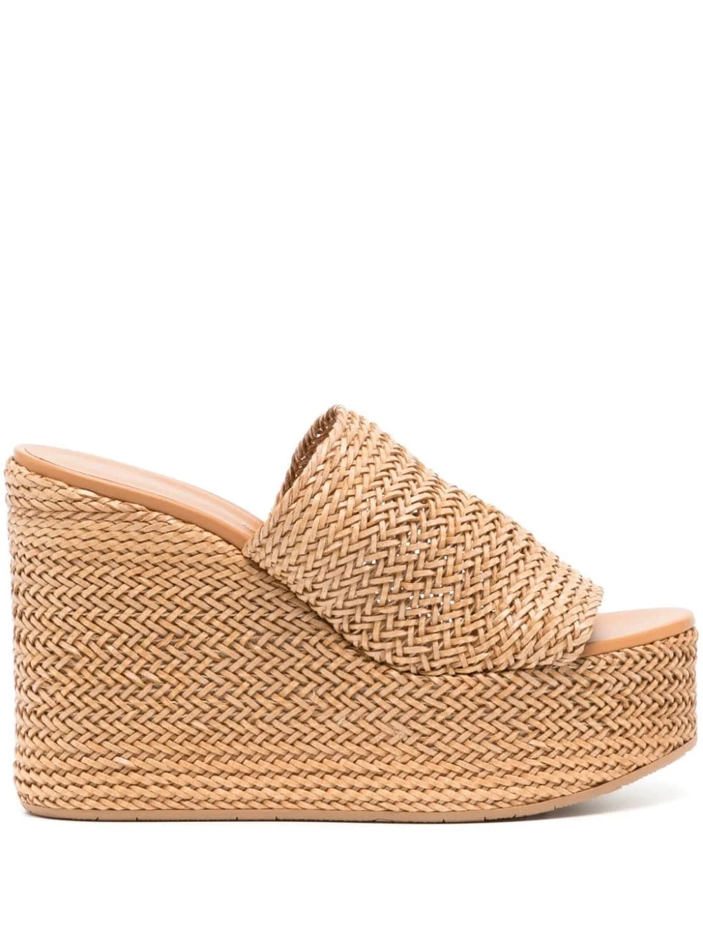 Twiga 80mm wedge mules - 1