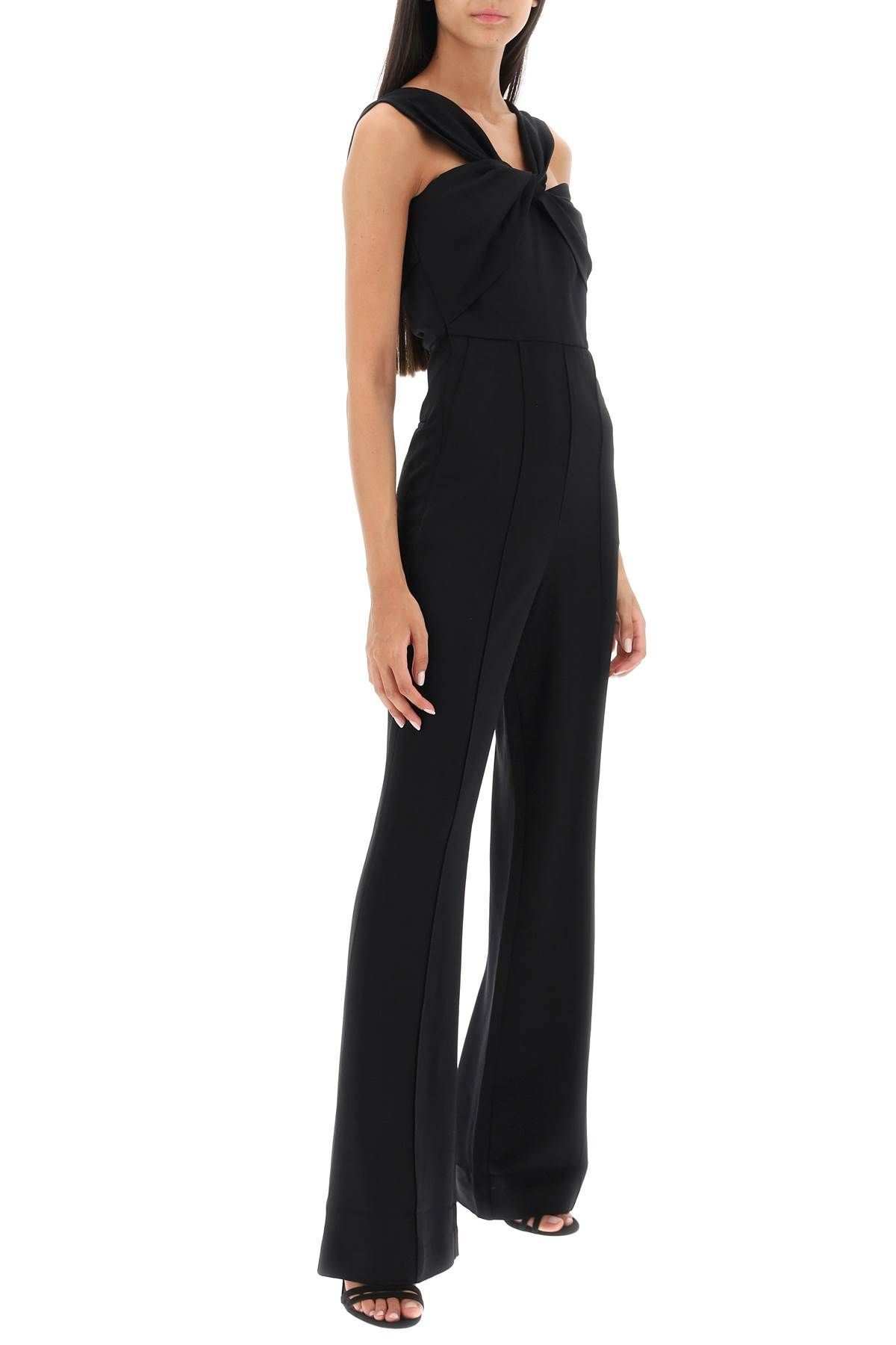 JUMPSUIT WITH TWISTED NECKLINE - 2