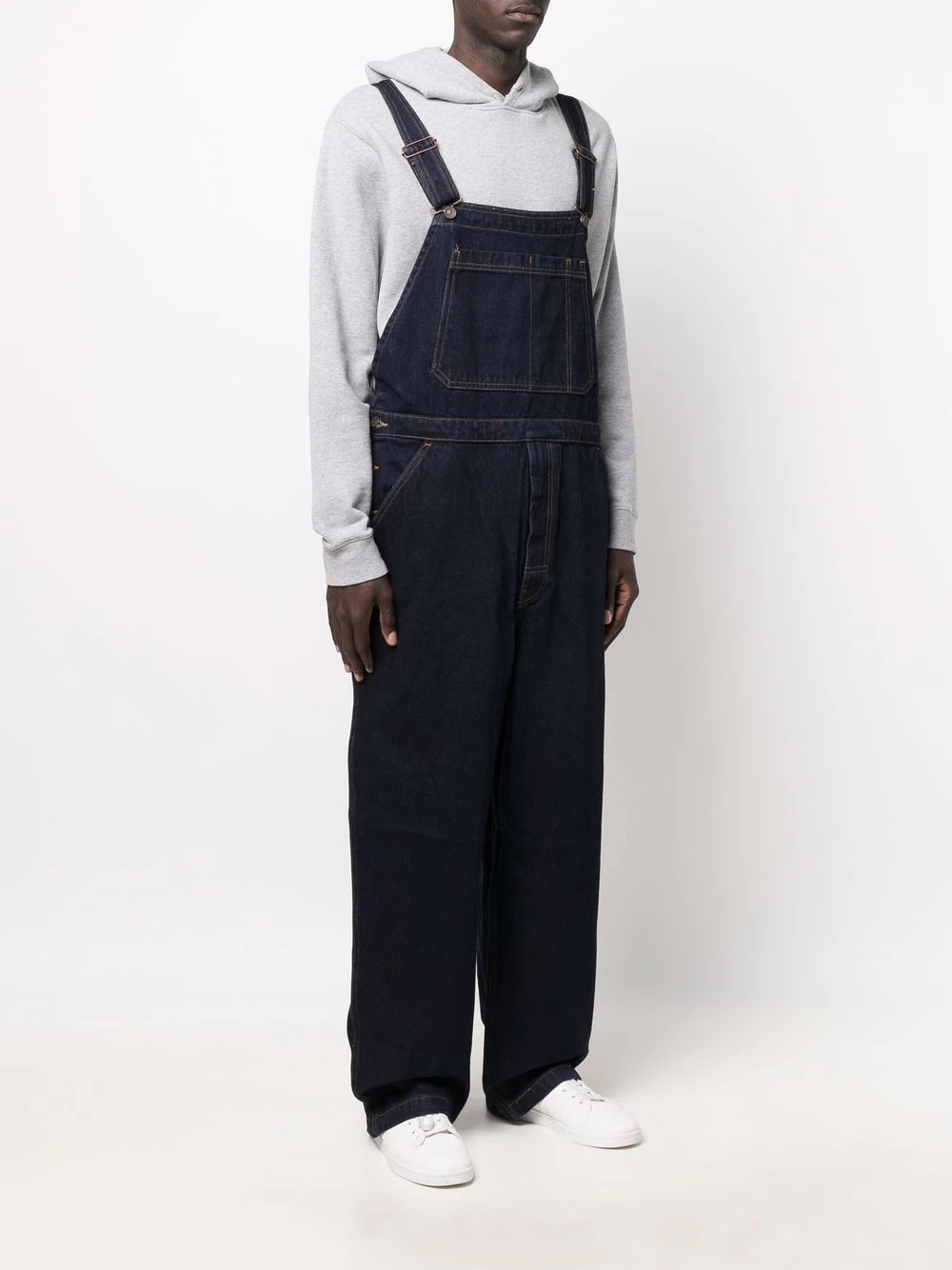 cotton jean overalls - 3