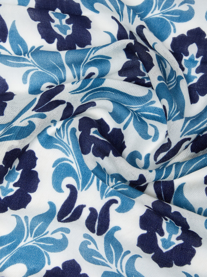 PILLY Printed wool shawl 3