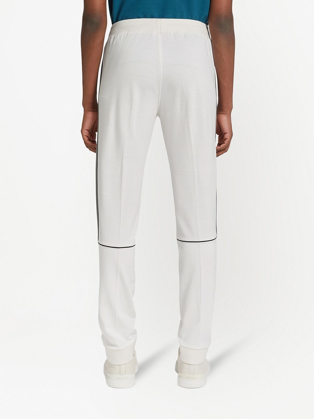 stripe-trim track pants - 4