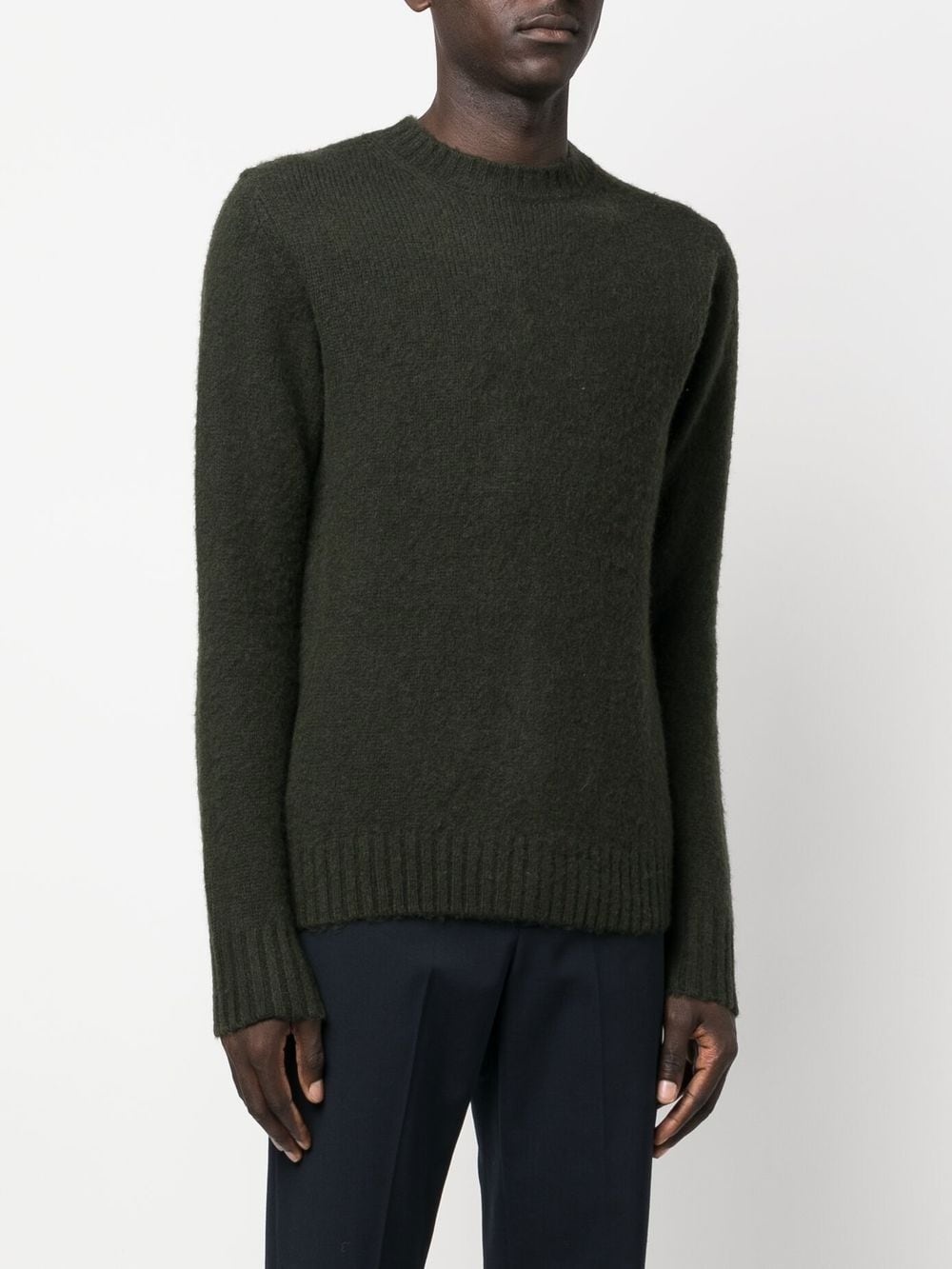 crew neck wool jumper - 3