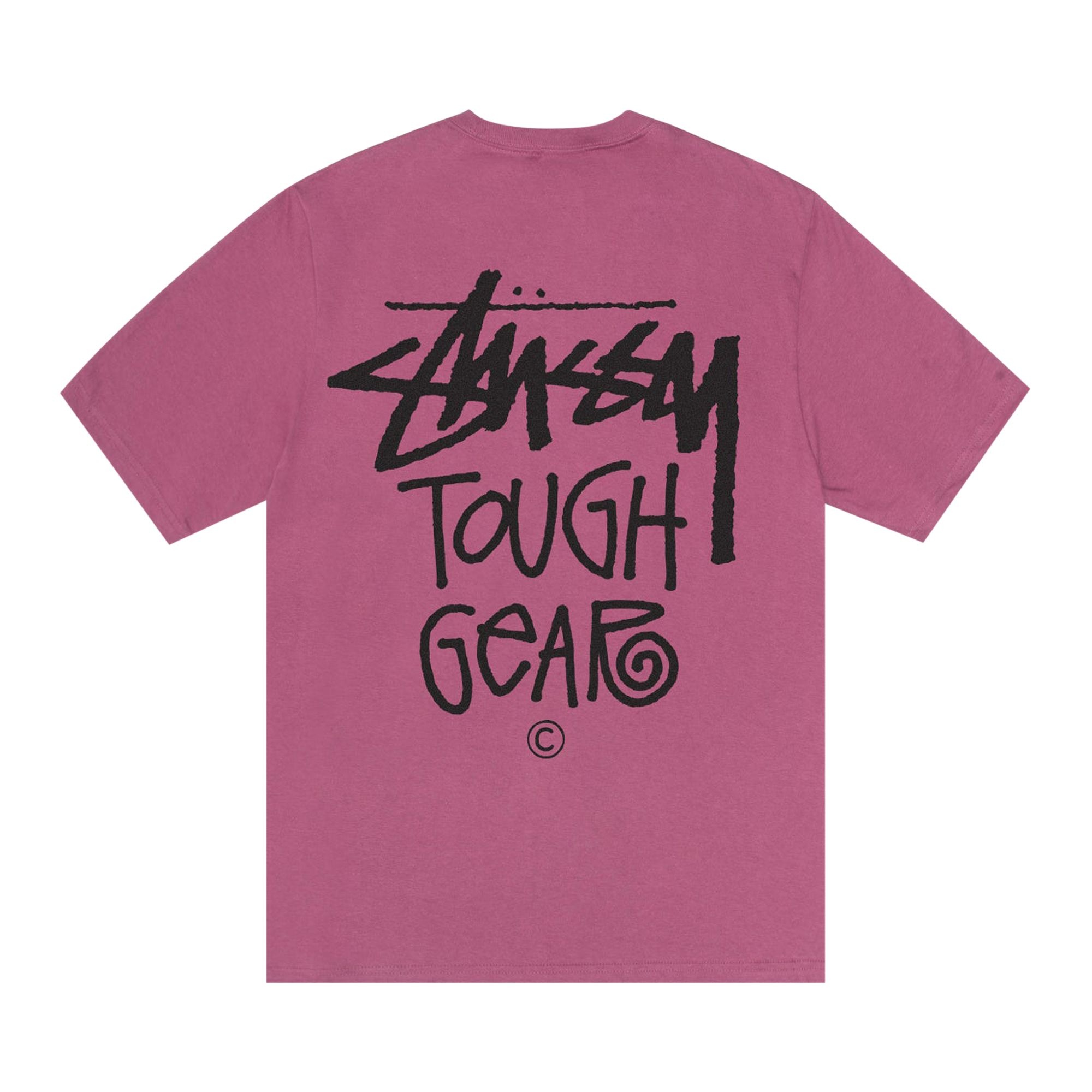 Stussy Tough Gear Tee 'Berry' - 2