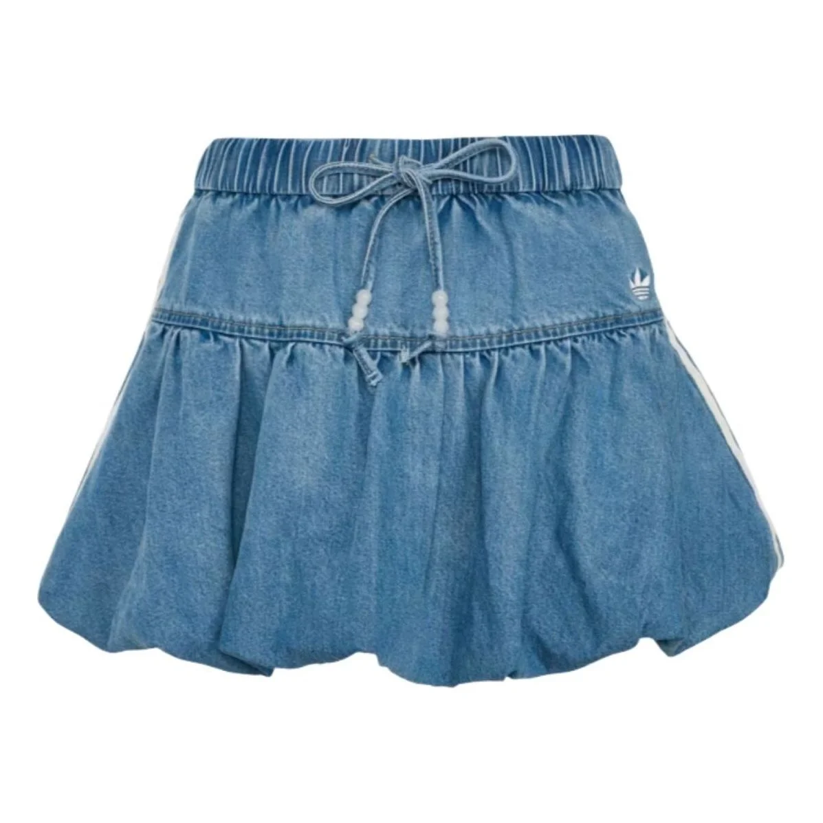 (WMNS) adidas New Chinese Skirt Asia Sizing 'Light Denim' KY5751 - 1