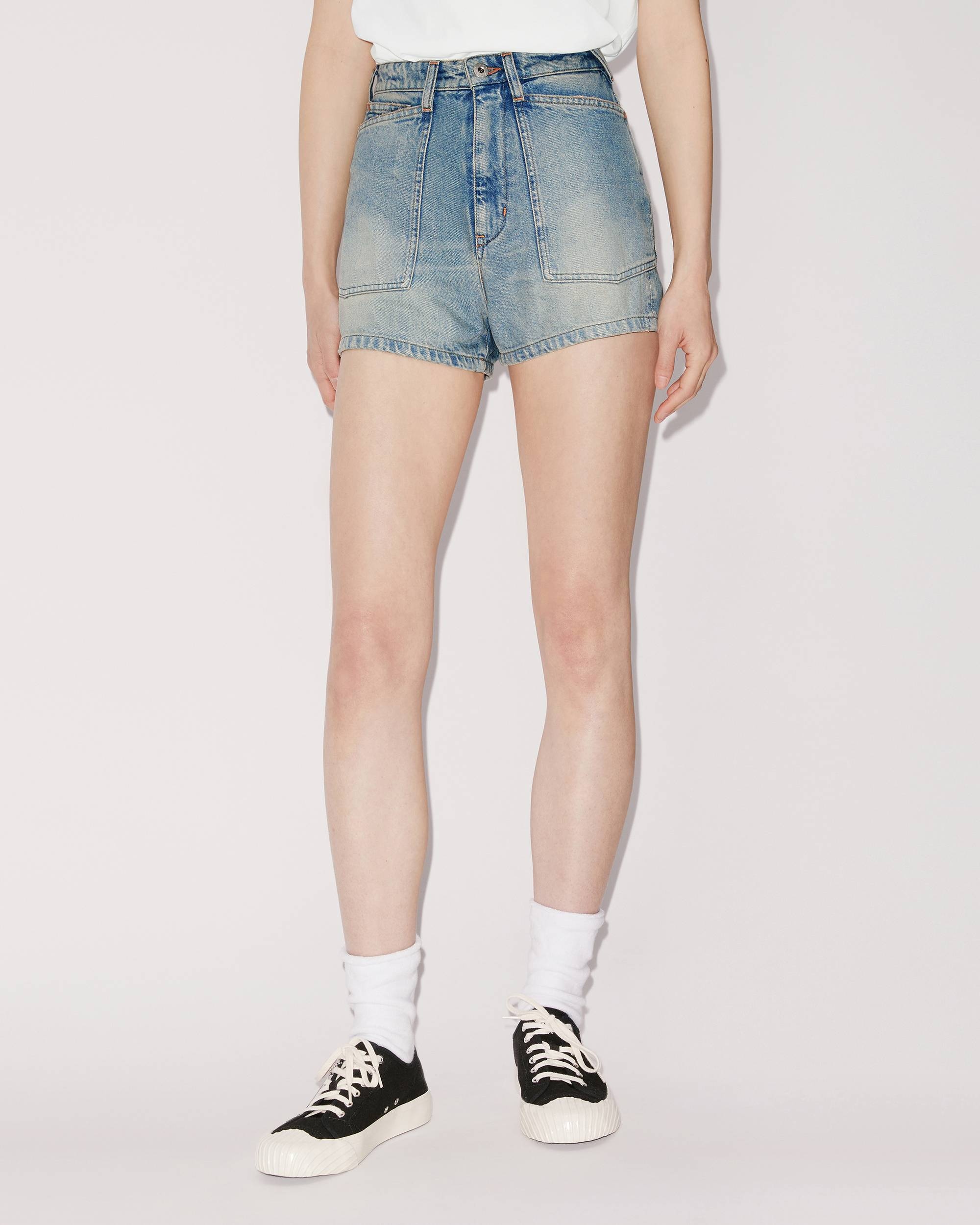 Denim shorts - 4