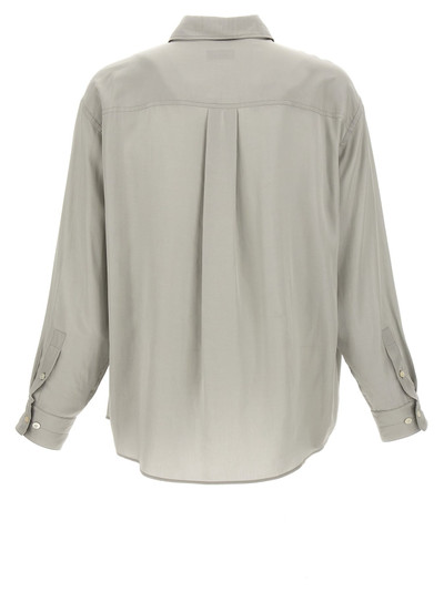 Lemaire Double Pocket Shirt, Blouse Gray outlook