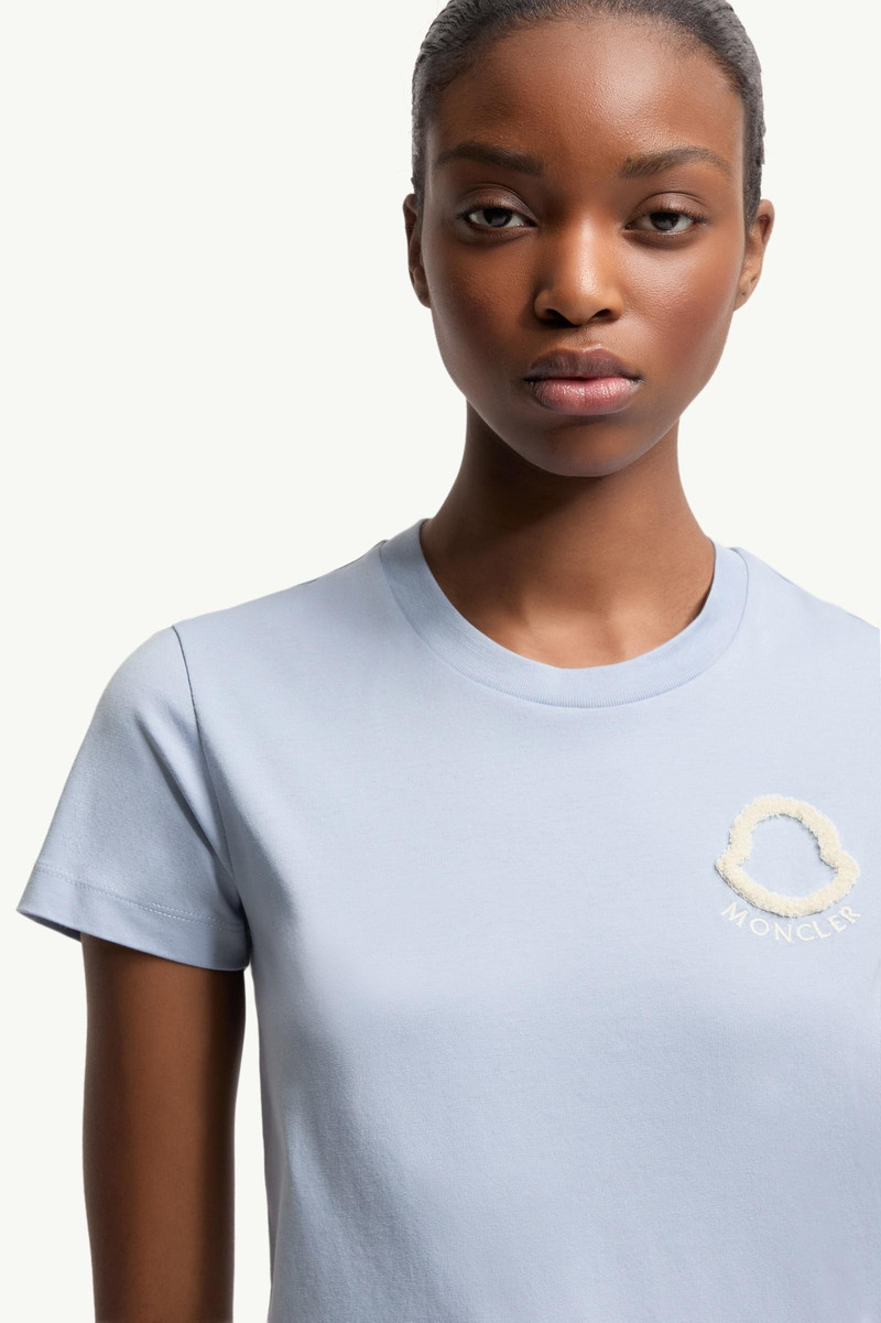 Embroidered Logo Cotton T-Shirt 6