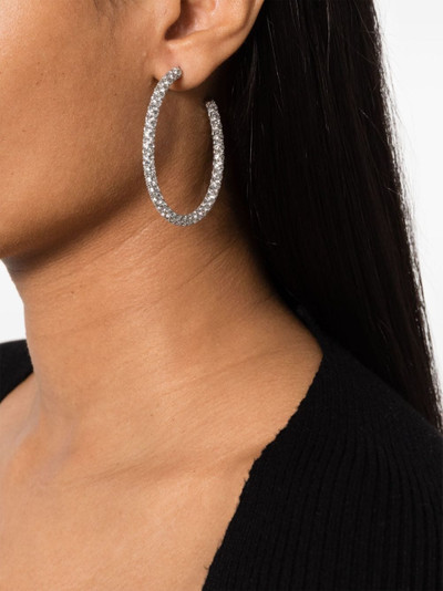 Amina Muaddi Cameron crystal-embellished earrings outlook