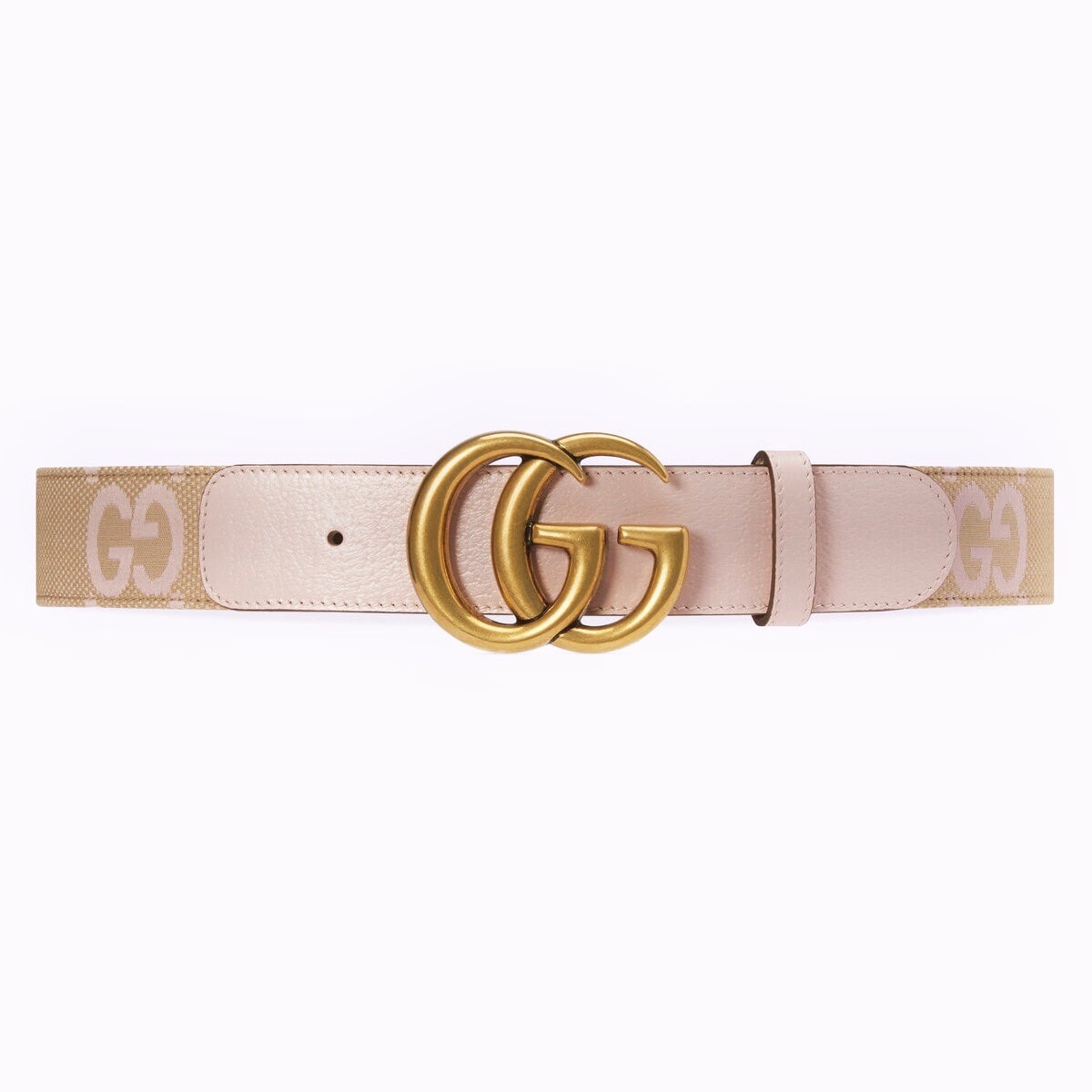 Gucci Marmont Jumbo GG Canvas Belt - 1